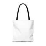 Blessed is She Who Believed Tote Bag (AOP)