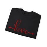 Love Arrow Unisex Heavy Blend™ Crewneck Sweatshirt