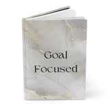 Goal focused journal/Hardcover Journal Matte/ marble journal/ Journal gift