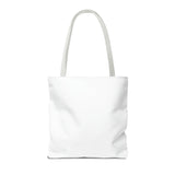 Blessed is She Who Believed Tote Bag (AOP)