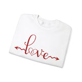 Love Arrow Unisex Heavy Blend™ Crewneck Sweatshirt