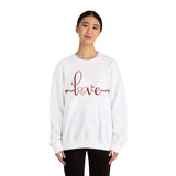 Love Arrow Unisex Heavy Blend™ Crewneck Sweatshirt