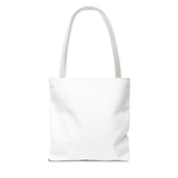 Blessed is She Who Believed Tote Bag (AOP)