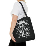 True Love Tote Bag (AOP)