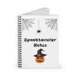 Spooktacular spiral notebook - Ruled journal/ Halloween journal