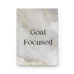 Goal focused journal/Hardcover Journal Matte/ marble journal/ Journal gift