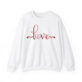 Love Arrow Unisex Heavy Blend™ Crewneck Sweatshirt