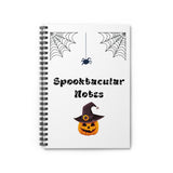 Spooktacular spiral notebook - Ruled journal/ Halloween journal