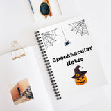 Spooktacular spiral notebook - Ruled journal/ Halloween journal