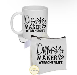 Teacher gift set/ Difference maker