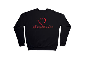 All we need is love sweater